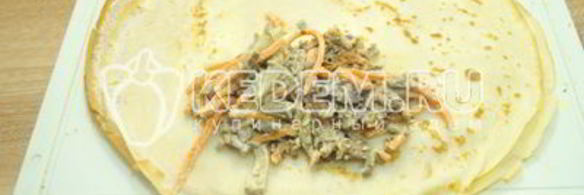 блины с печенью закусочные