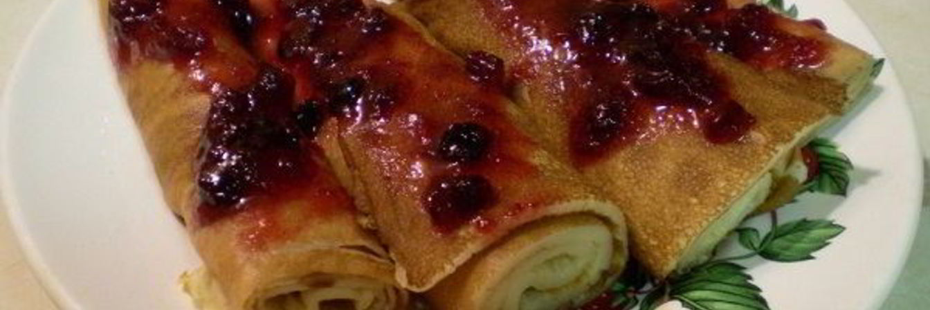 Блины в бутылке на кефире