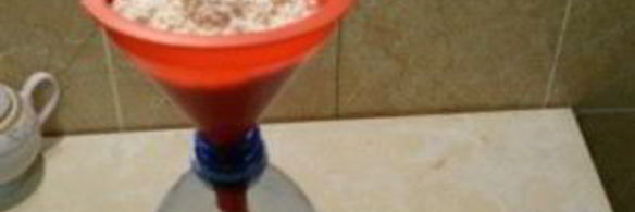 блины в бутылке на кефире