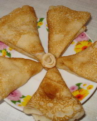 Блины в бутылке