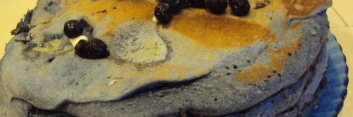 Черничные блины