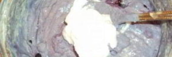 черничные блины