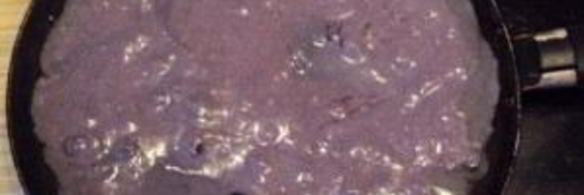 черничные блины