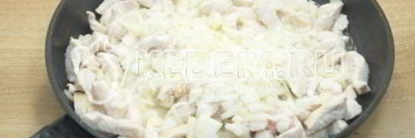 фаршированные блины с курицей и грибами