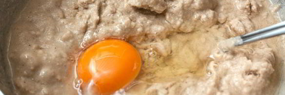 гречневые блинчики с яйцом