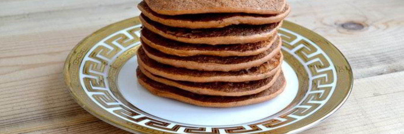 Гречневые блины на томатном соке