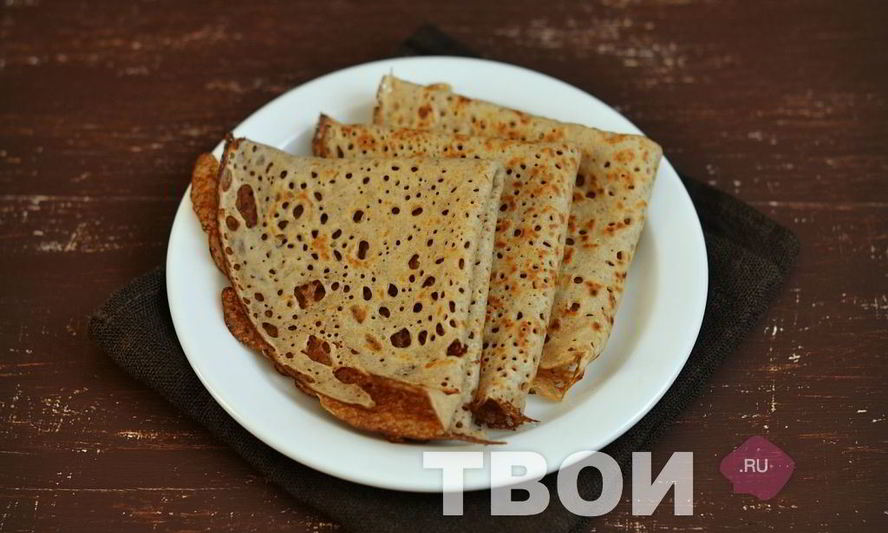 Рецепт гречневых блинов