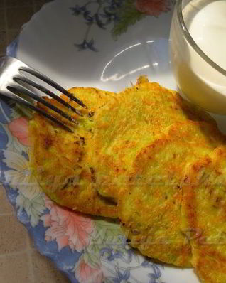 Кабачковые блинчики
