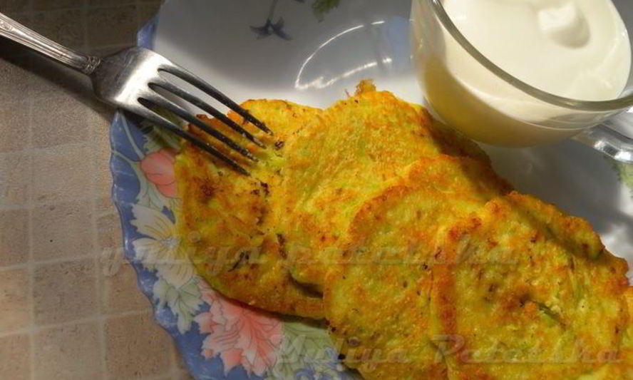 Рецепт кабачковых блинчиков