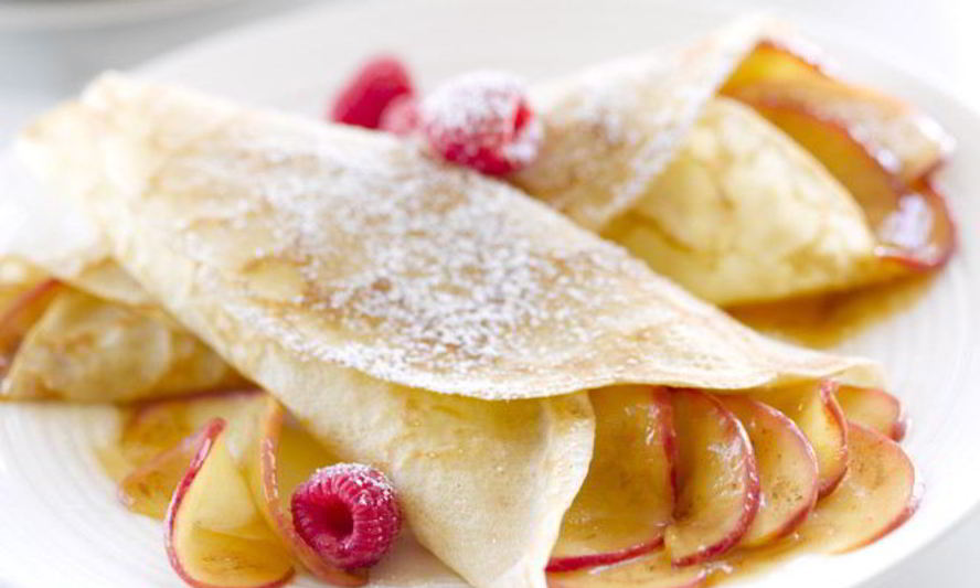 Рецепт каравайцев — тонких блинчиков на молоке