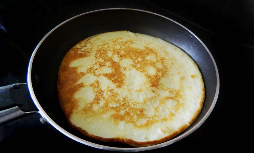 Рецепт легких творожных панкейков