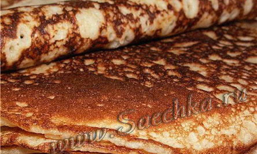 Рецепт манно-овсяных блины