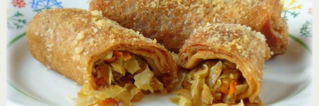 Налистники с квашеной капустой