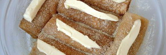 налистники с квашеной капустой