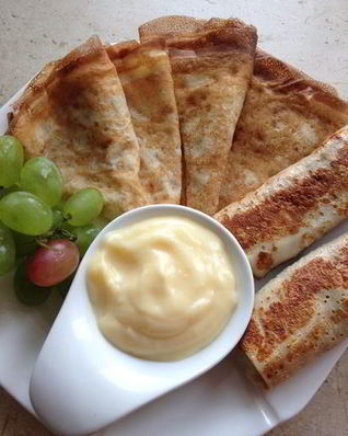 Нежные блины без муки