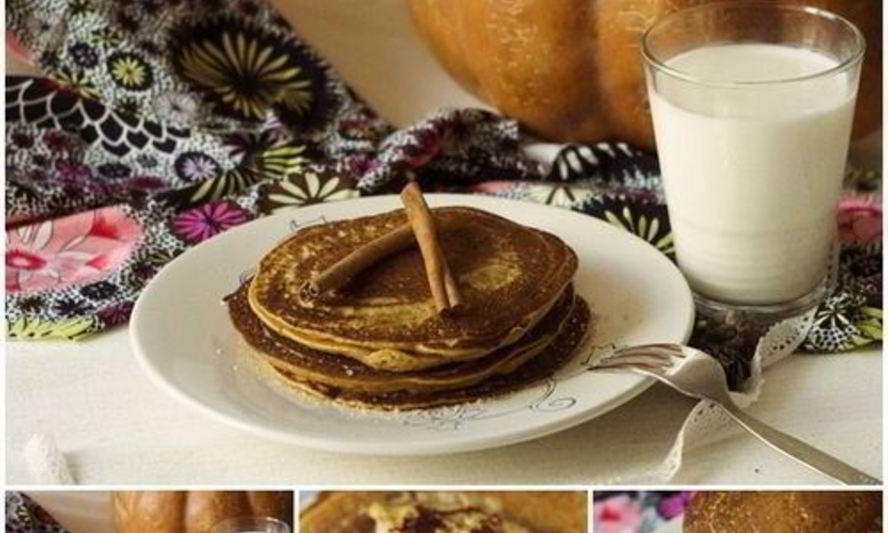 Рецепт пряных тыквенных панкейков