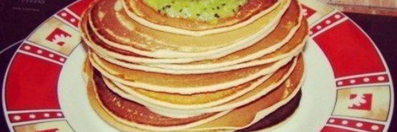 Пышные американские панкейки на завтрак