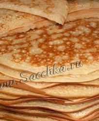 Пышные блины на сыворотке