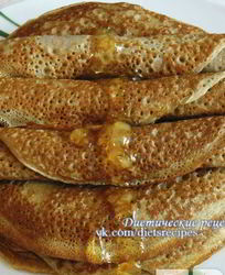 Ржаные блины на кефире