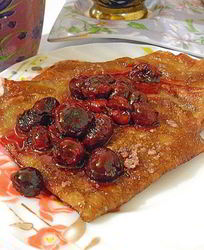 Шоколадные блинчики