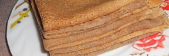 шоколадные блинчики