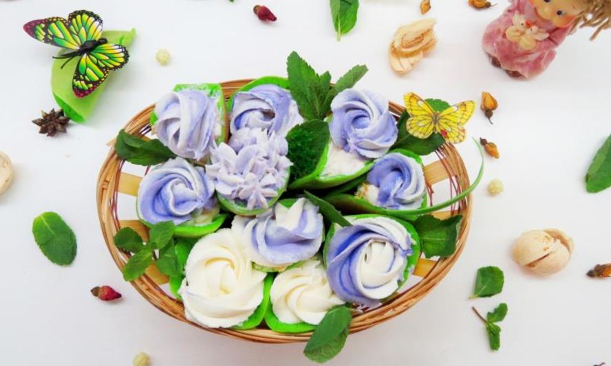 Рецепт шпинатных блинчиков весенний букет