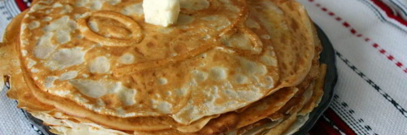 Сладкие блинчики на кислом молоке