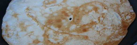 сладкие блинчики на кислом молоке