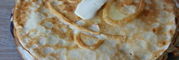 сладкие блинчики на кислом молоке