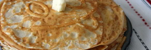 сладкие блинчики на кислом молоке