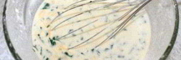 сырные блинчики с петрушкой