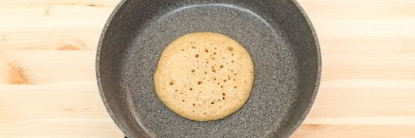 толстые овсяные блины с корицей