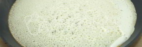 тонкие блинчики на молоке с дырочками