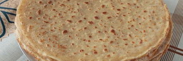 тонкие овсяные блинчики