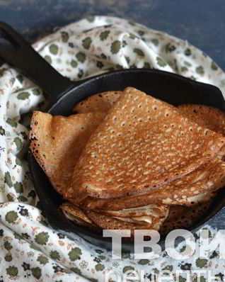 Цельнозерновые блины