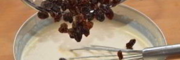 творожные блинчики с изюмом