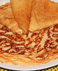 Вкусные блинчики на кефире