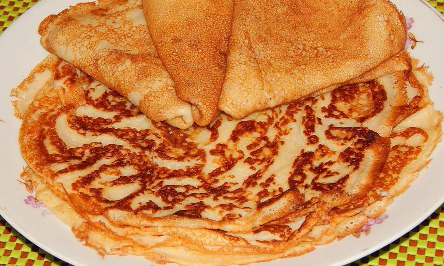 Рецепт вкусных блинчиков на кефире