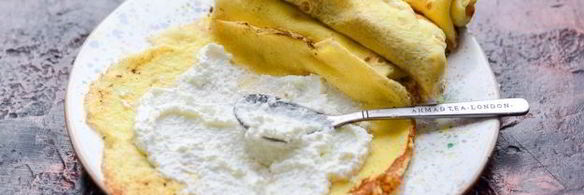 яичные блинчики с начинкой