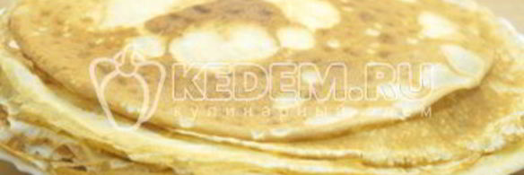 запеченные блины с курицей и грибами