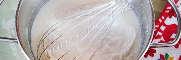 заварные блины на кефире и яйцах