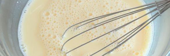 заварные блины на сгущенном молоке