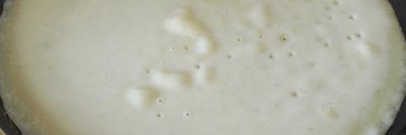 заварные блины на сгущенном молоке