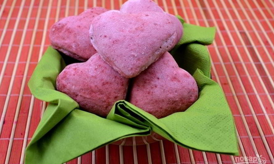 Рецепт булочек на день святого валентина