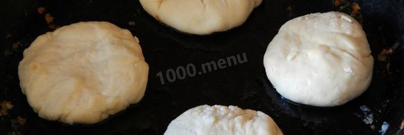 булочки на сковороде