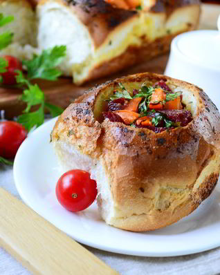 Булочки на завтрак