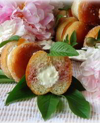 Булочки Персики