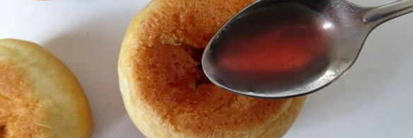 булочки персики