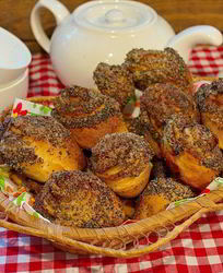 Булочки с корицей из дрожжевого теста