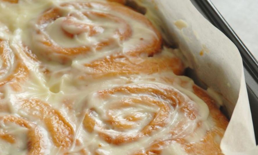 Рецепт булочек с корицей по мотивам синнабон